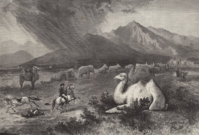 Entrée des tombeaux des Empereurs de Chine - French School